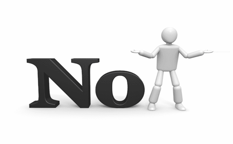 No